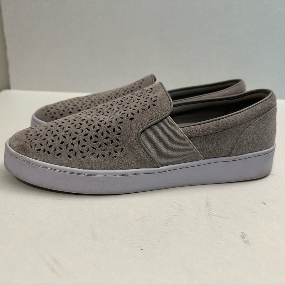 VIONIC Splendid Kani Suede Women's Slip-On Walking Shoes in Grey Size 9.5 - Picture 5 of 13